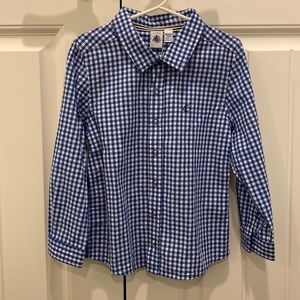 Petit Bateau never worn before button down shirt